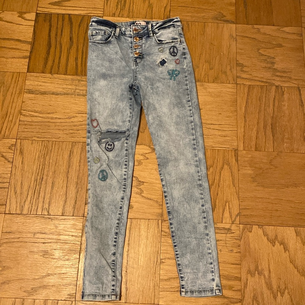 Kids SO skinny jeans